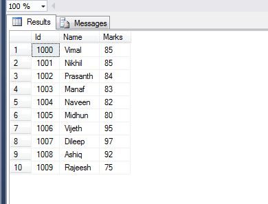 Microsoft Query Function List